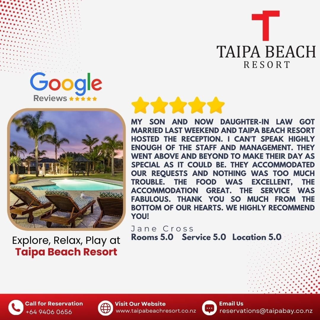 Taipa Beach Resort — Guest review creative